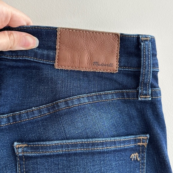 Madewell 10” High-Rise Dark Wash Denim Skinny Jeans, Size 26 - Picture 13 of 16